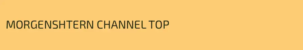 MORGENSHTERN CHANNEL TOP
